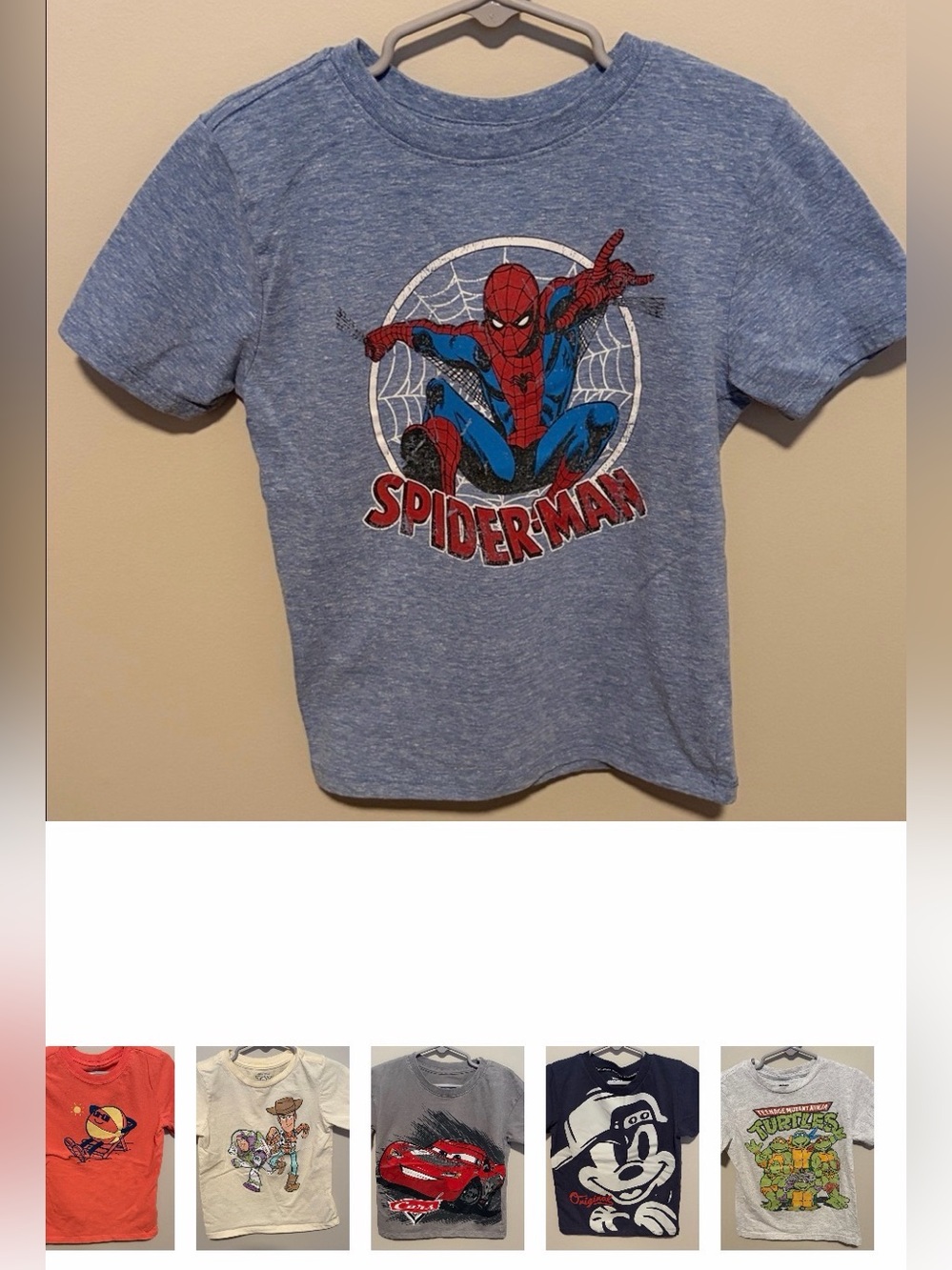Bundle of 6 Boy t-shirts these are in great shape.